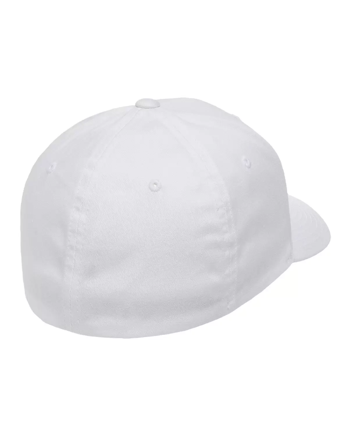 Flexfit 5001 V-Flex Twill / Structured Mid-Profile in White