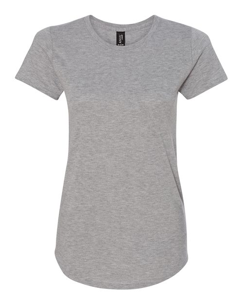 Gildan 6750L Women's Softstyle Triblend T-Shirt in Heather Grey
