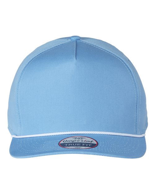 Imperial 5056 The Barnes Cap in Powder Blue/ White