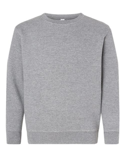 LAT 2225 Youth Crewneck Sweatshirt in Heather