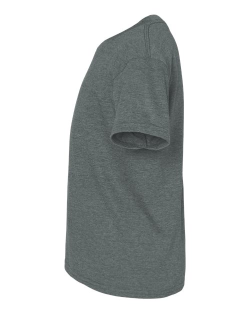Gildan 64000B Youth Softstyle T-Shirt in Dark Heather