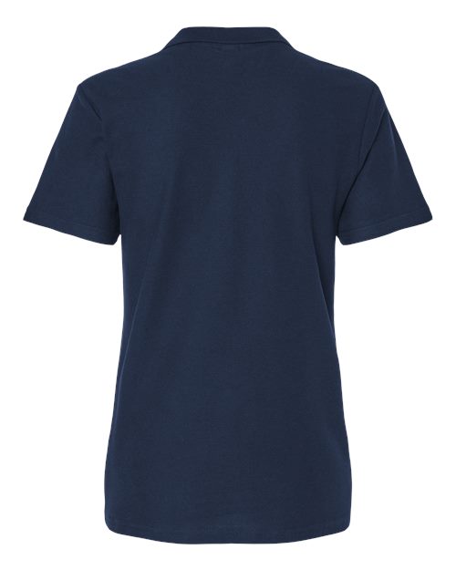 Gildan 64800L Women's Softstyle Pique Polo in Navy