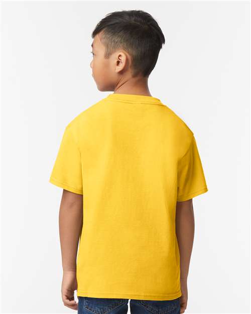 Gildan 65000B Youth Softstyle Midweight T-Shirt in Daisy