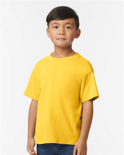 Gildan 65000B Youth Softstyle Midweight T-Shirt in Daisy