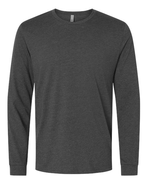 Next Level 6211 Unisex CVC Long Sleeve Tee in Charcoal