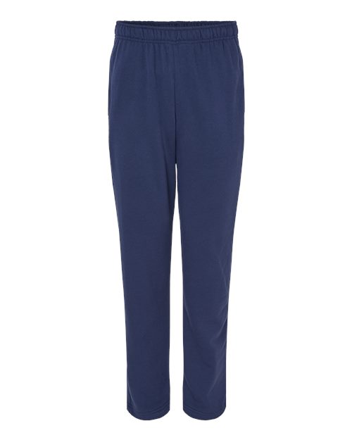 BELLA + CANVAS 3725 Unisex Sponge Fleece Straight Leg Sweatpants in Navy