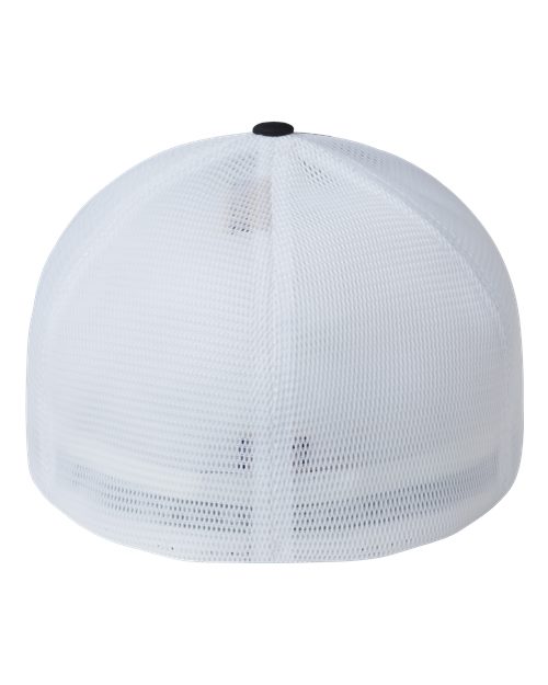 Flexfit 5511UP Unipanel Trucker Cap in Black/ White