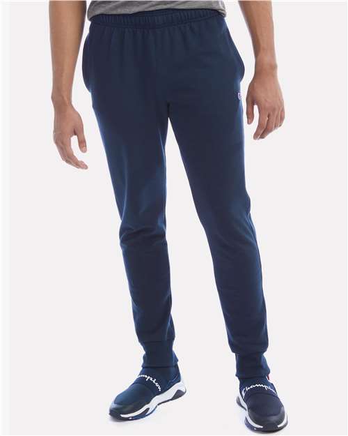 Champion P930 Unisex Powerblend Fleece Joggers in Navy