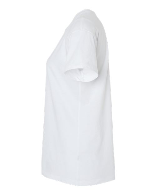 Next Level 6600 Women's CVC Relaxed Tee in White