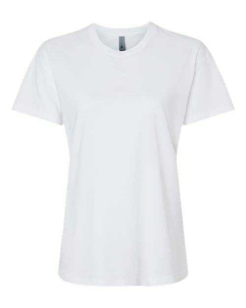Next Level 6600 Women's CVC Relaxed Tee in White