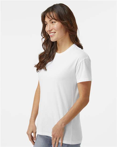 Next Level 6600 Women's CVC Relaxed Tee in White