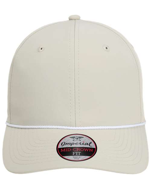 Imperial 7054 The Wingman Cap in Putty/ White