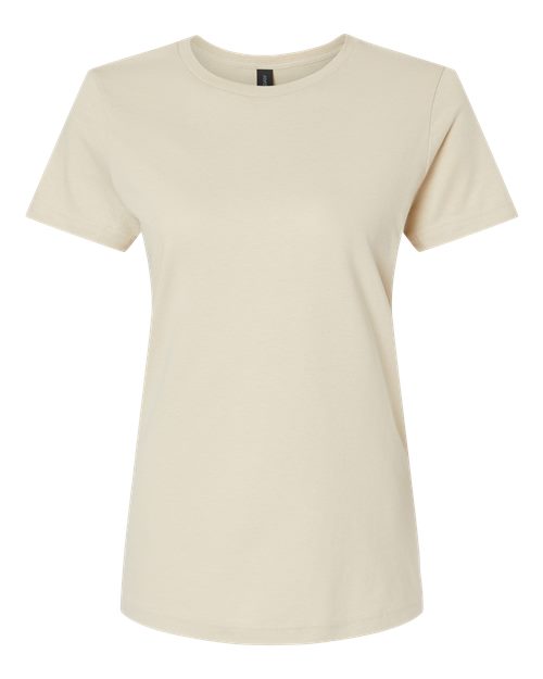 Gildan 64000L Women's Softstyle T-Shirt in Sand