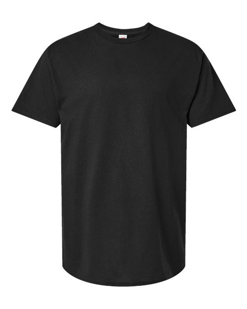 Hanes 5280T Unisex Essential-T Tall T-Shirt in Black