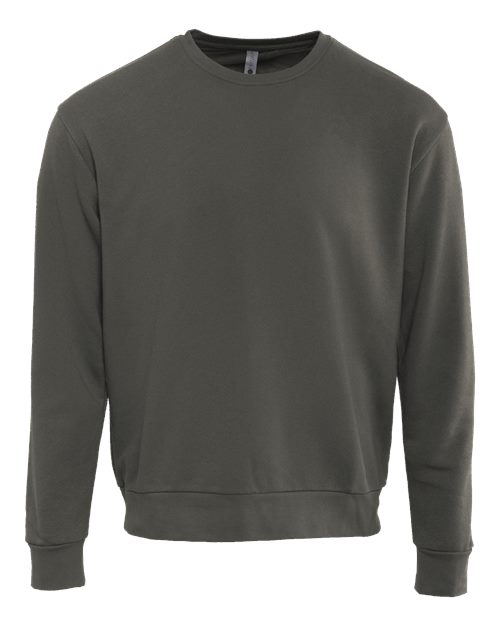 Next Level 9003 Unisex Santa Barbara Crewneck Sweatshirt in Heavy Metal