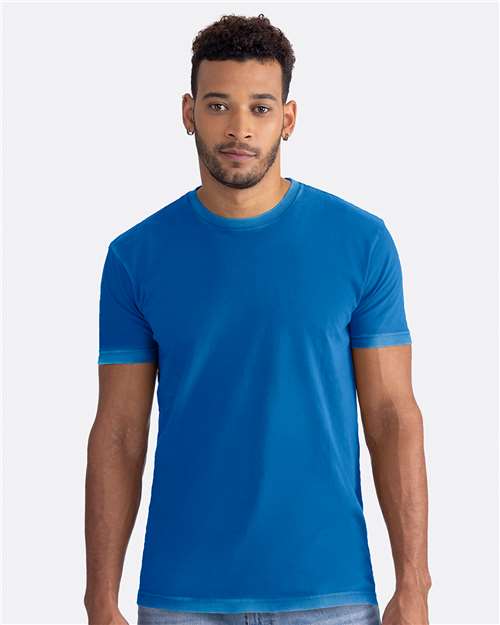 Next Level 3600SW Unisex Soft Washed Tee in Washed Royal