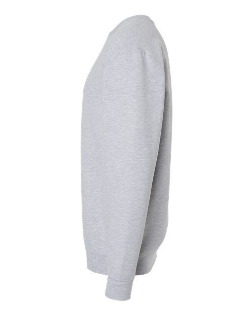 Independent Trading Co. IND3000 Unisex Heavyweight Crewneck Sweatshirt in Grey Heather