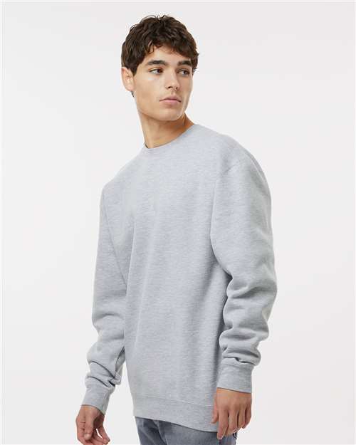 Independent Trading Co. IND3000 Unisex Heavyweight Crewneck Sweatshirt in Grey Heather