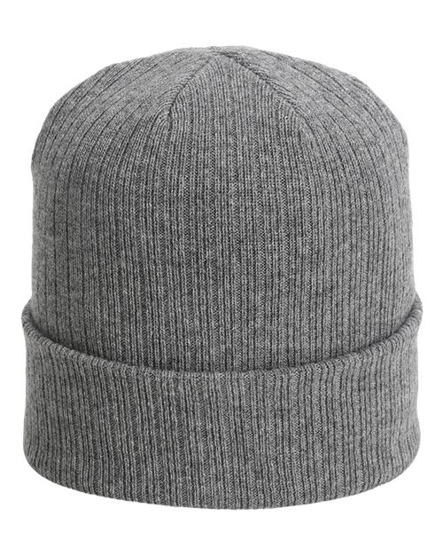 Imperial 6012 The Edelweiss Cuffed Beanie in Graphite