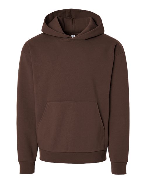 Independent Trading Co. IND420XD Unisex Mainstreet Heavyweight Hooded Sweatshirt in Brown
