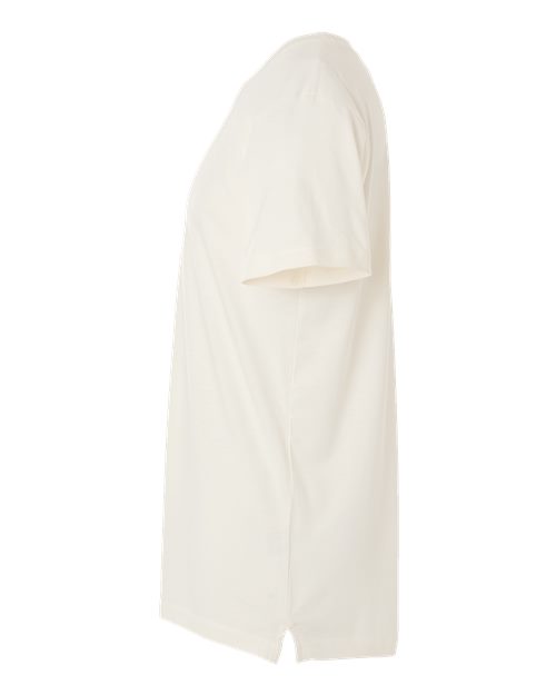 LAT 6904 Unisex Bamboo Tee in Eggshell