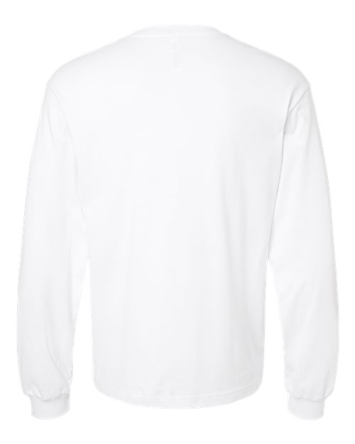 BELLA + CANVAS 3511 6 oz. Heavyweight Long Sleeve Tee in White