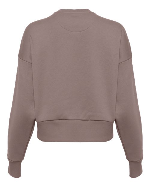 Next Level 9087 Women's Heavyweight Crewneck Sweatshirt in Shiitake