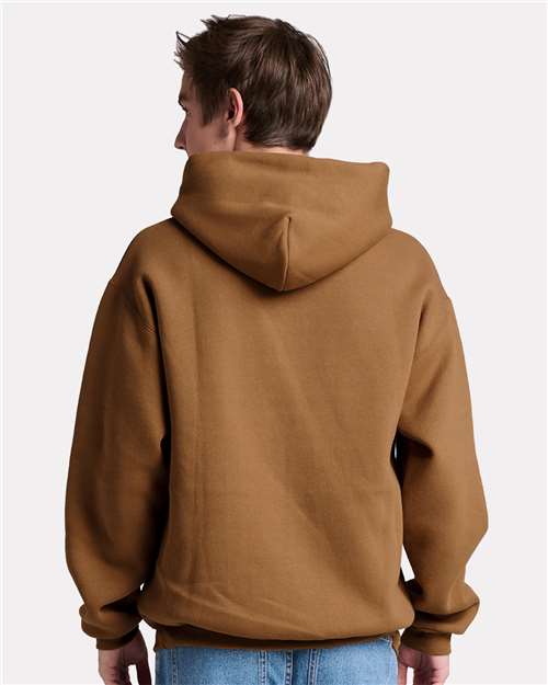 JERZEES H12MR Unisex Rugged Hooded Sweatshirt in Golden Pecan