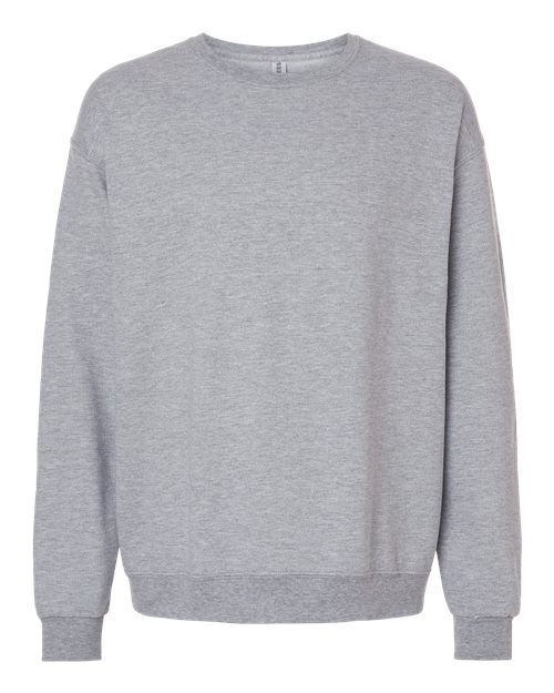 JERZEES IC48MR Unisex Ultimate CVC Crewneck Sweatshirt in Athletic Heather