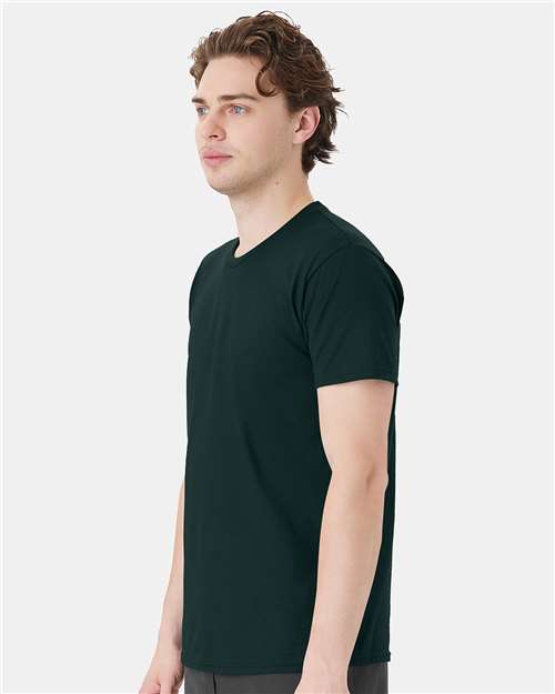 Hanes 498PT Unisex Perfect-T DTG T-Shirt in Deep Forest