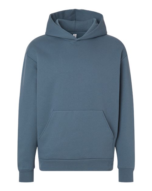 Independent Trading Co. IND330BLV Unisex Boulevard Heavyweight Hooded Sweatshirt in Storm Blue