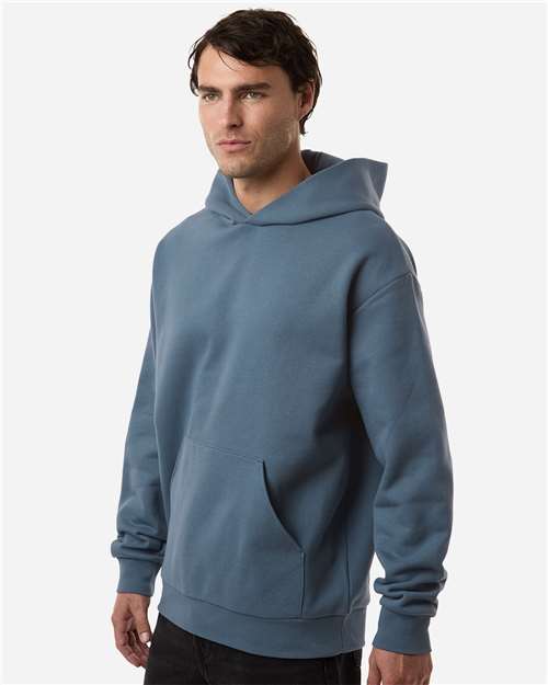 Independent Trading Co. IND330BLV Unisex Boulevard Heavyweight Hooded Sweatshirt in Storm Blue