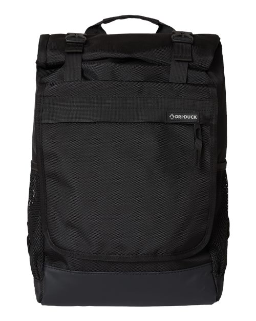 DRI DUCK 1410DD Roll Top Backpack in Black