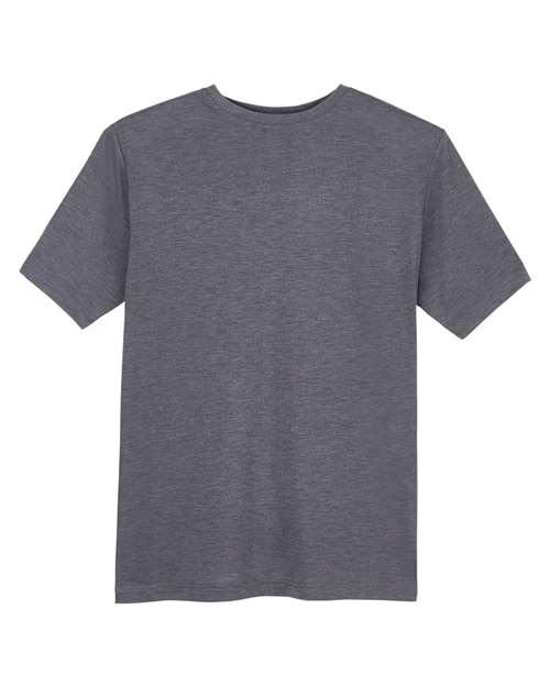 CORE365 CE111 Unisex Fusion ChromaSoft Performance T-Shirt in Carbon Heather
