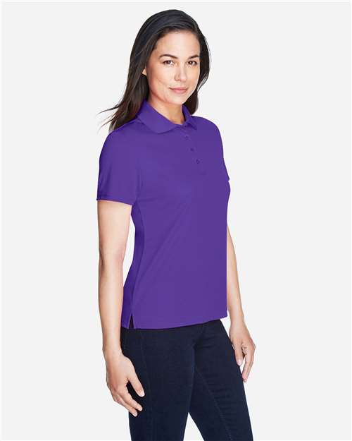 CORE365 78181 Women's Origin Performance Piqué Polo in Campus Purple