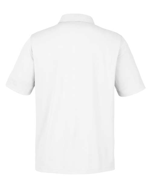 CORE365 CE104 Men's Market Snag Protect Mesh Polo in White