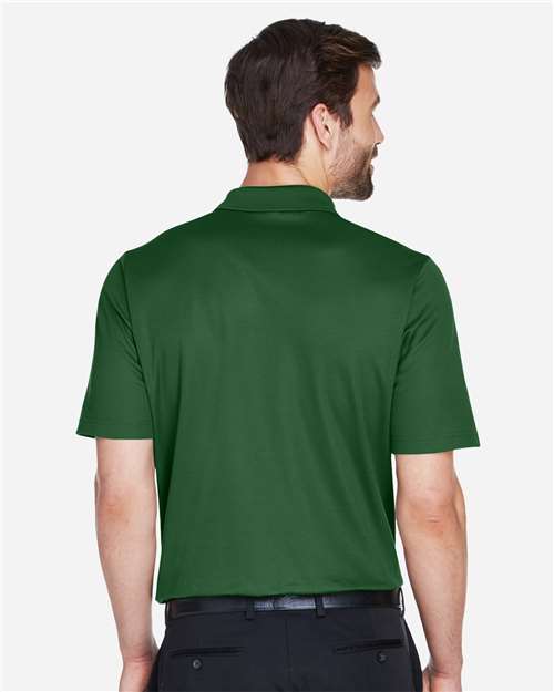 Devon & Jones DG20 Men's CrownLux Performance Plaited Polo in Forest