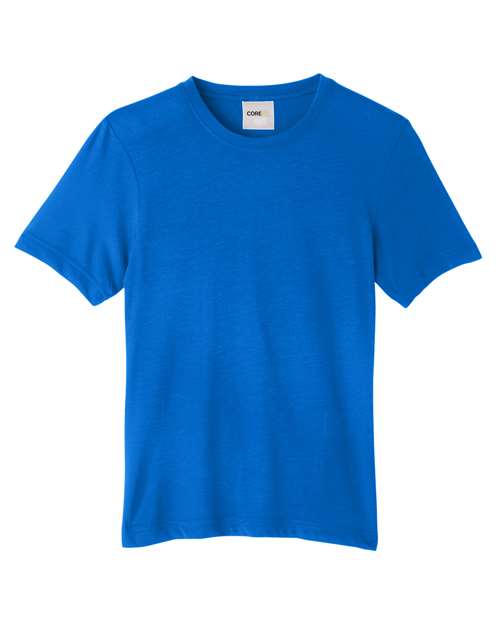 CORE365 CE111Y Youth Fusion ChromaSoft Performance T-Shirt in True Royal