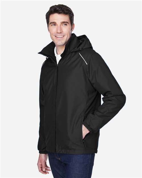 CORE365 88189 Men's Brisk Insulated Jacket in Black