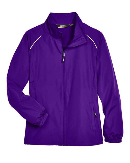 CORE365 78183 Women's Techno Lite Motivate Unlined Lightweight Jacket in Campus Purple
