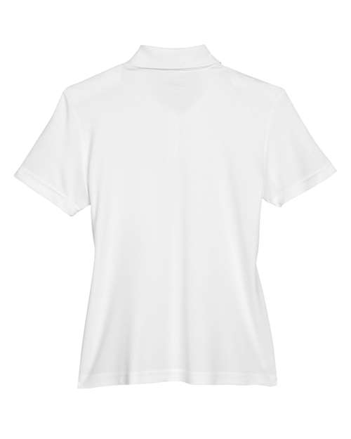 CORE365 78181P Women's Origin Performance Piqué Polo with Pocket in White