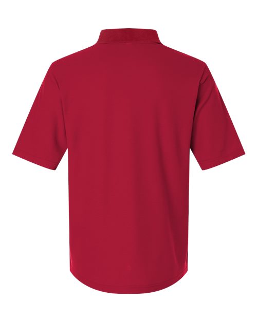 CORE365 CE106T Men's Tall Resolve CVC Performance Pique Polo in Classic Red