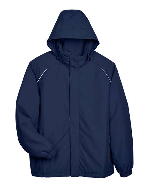 CORE365 88189T Men's Tall Brisk Insulated Jacket in Classic Navy