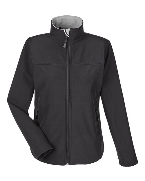 Devon & Jones D995W Women's Soft Shell Jacket in Black