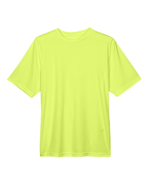 Team 365 TT11 Men's Zone Performance T-Shirt in Safety Yellow