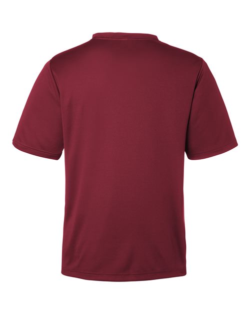 Team 365 TT15 Men's Zone Performance Mesh T-Shirt in Sport Maroon