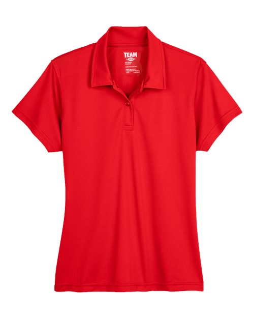 Team 365 TT21W Women's Command Snag Protection Polo in Sport Red