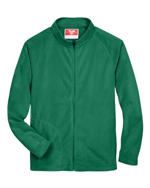 Team 365 TT90 Men's Campus Microfleece Jacket in Sport Kelly