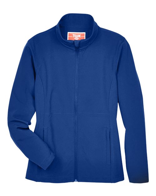 Team 365 TT80W Women's Leader Soft Shell Jacket in Sport Royal