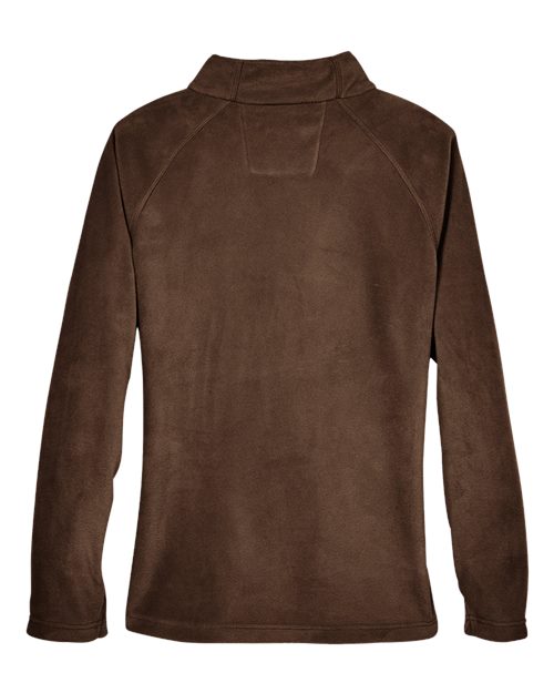 Team 365 TT90W Women's Campus Microfleece Jacket in Sport Dark Brown